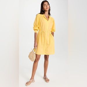 XIRENA Yellow Shirt Dress